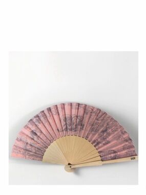 NEW Christian Dior DIORIVIERA Folding Fan Pink